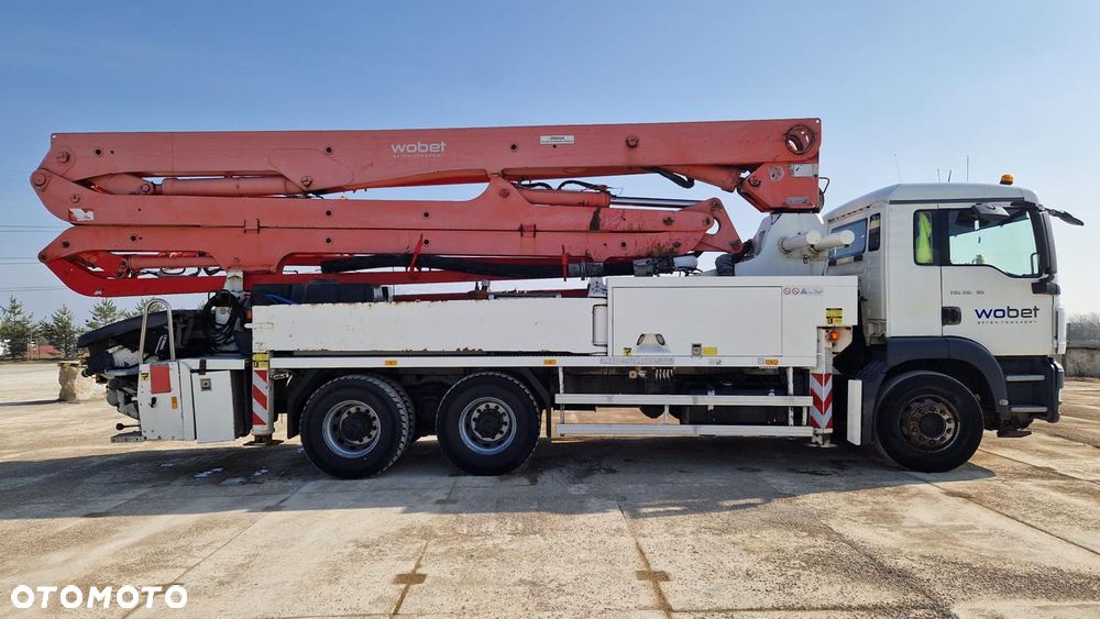 MAN TGA 26.360 6x4 Z ZABUDOWĄ POMPA DO BETONU PUTZMEISTER 36M - 6