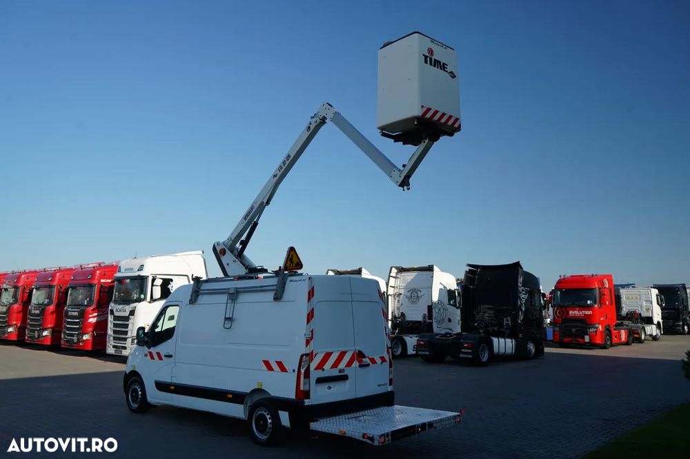 Renault MASTER / ELEVATOR BASIC - 10,5 m / TABLĂ + ELEVATOR / - 5