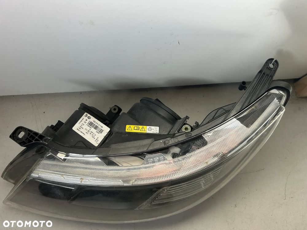 Saab 93 lampa lewa przednia Xenon Skrętny Europa 12842053 lift 2007-2012 - 5