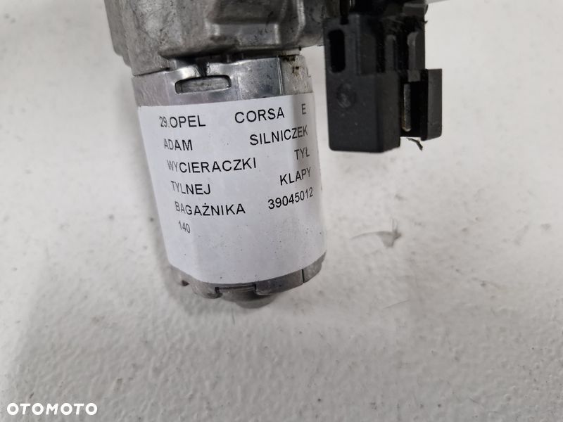 opel corsa e adam silniczek wycieraczki tył klapy bagażnika 39045012 - 6