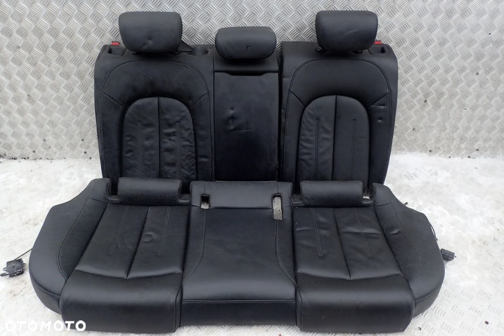 FOTELE SIEDZENIA KOMPLET PRZÓD TYŁ SKÓRA AUDI A6 C7 COMBI - 1