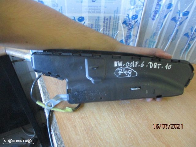 Airbag Banco 5K3880242 VW GOLF 6 2010 DRT - 3