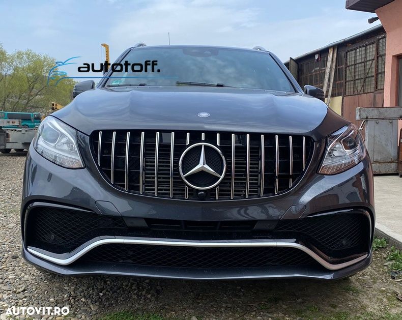 Grila centrala GLE W166 63AMG S compatibila cu Mercedes (15-19) Panamericana Design - 8