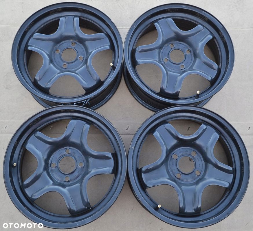 FELGI STALOWE RENAULT DACIA 4x100 6J16 ET 37 x4szt F-574 - 1