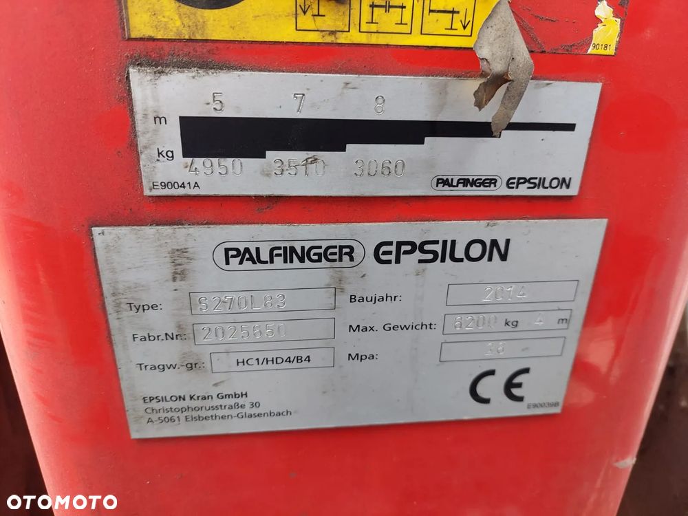 MAN TGS 26-480 6x4 do drewna PALFINGER Epsilon S 270L83 - 16