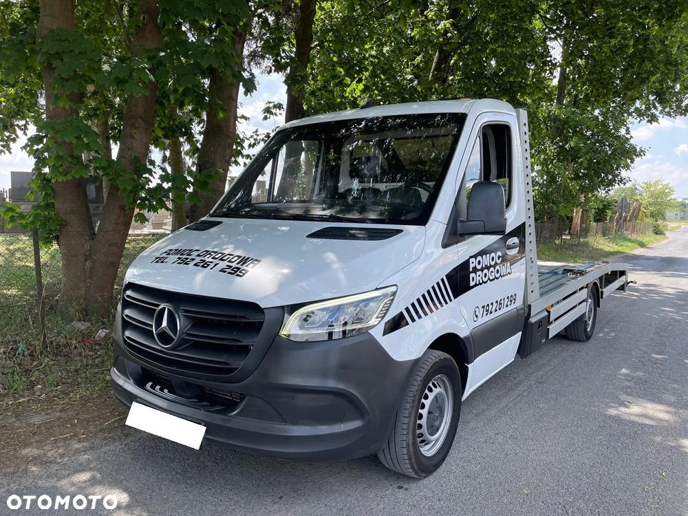 Mercedes-Benz Sprinter W907 2.2 CDI 163 Km Automat 7G-Tronic 2020 ROK Klima Led Hak Najazd 4.60 M Super stan Gotowy do Pracy Bardzo ładny - 32