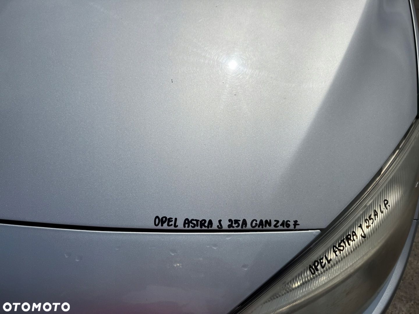 OPEL ASTRA J KOMBI MASKA POKRYWA SILNIKA GAN Z176 - 4