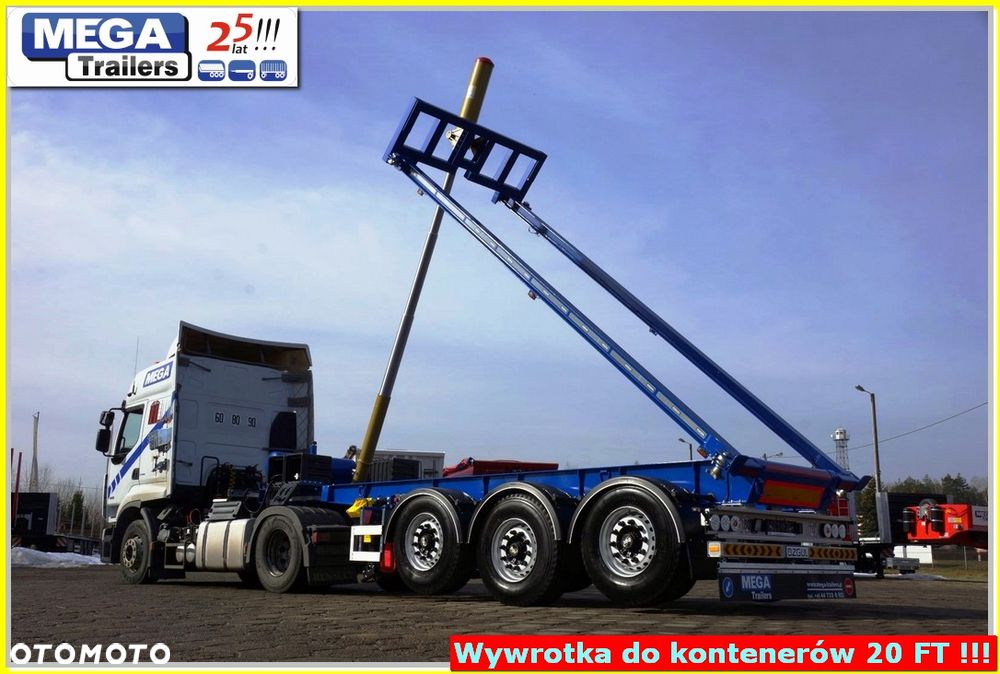 Inny Kontenerowa 20 FT / wywrot + Full ADR EX2, EX3, FL, OT - MEGA Trailers !!! - 2