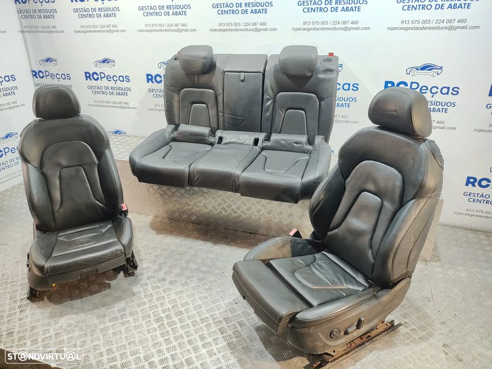Conjunto Bancos Originais Pele Audi A5 8T S-Line 3 Portas - 3