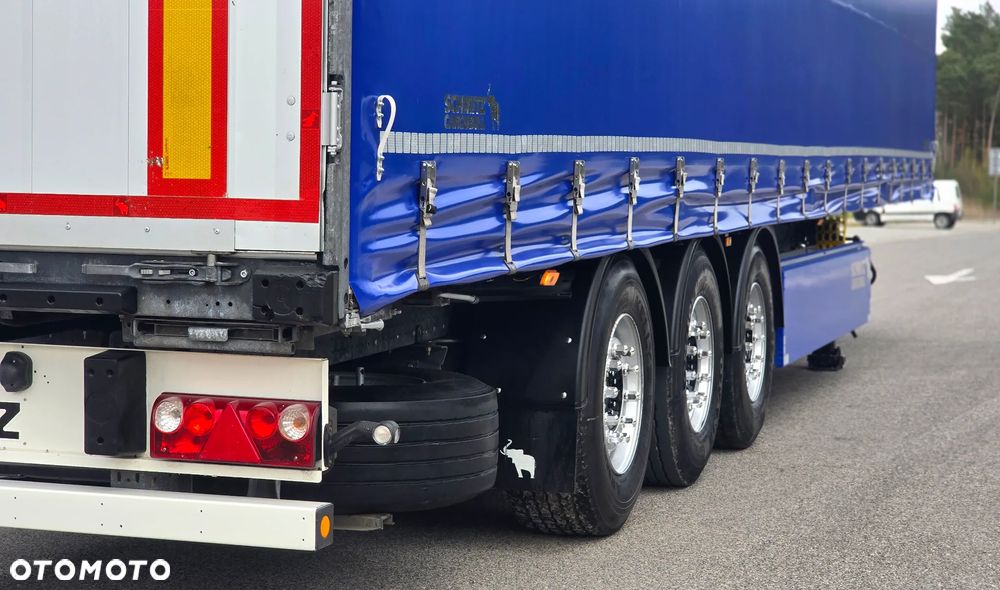 Schmitz Cargobull SCHMITZ CARGOBULL❗️❗️ MODEL 2021 / FIRANKA STANDARD / 2x OŚ PODNOSZONA / PALECIARA / OSIE SCHMITZ / DACH PODNOSZONY HYDRAULICZNIE / CERTYFIKAT XL CODE / HAMULCE TARCZOWE / MULTILOCK / NIESPOTYKANA KONFIGURACJA / JAK NOWA ❗️❗️ - 27