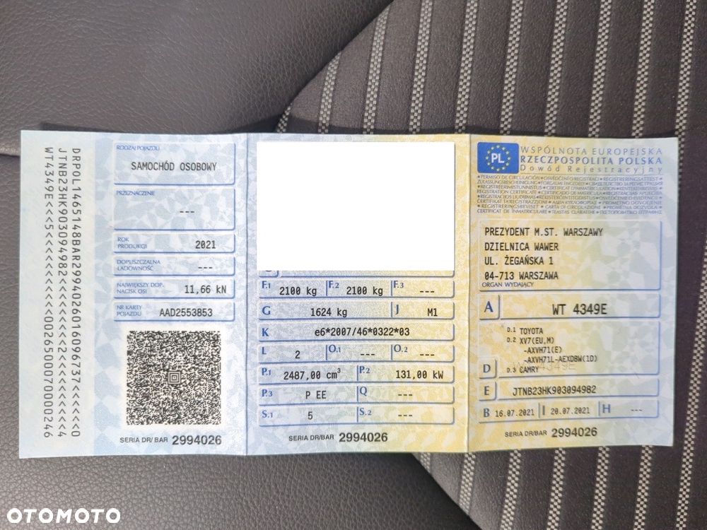 Toyota Camry 2.5 Hybrid Prestige CVT - 26