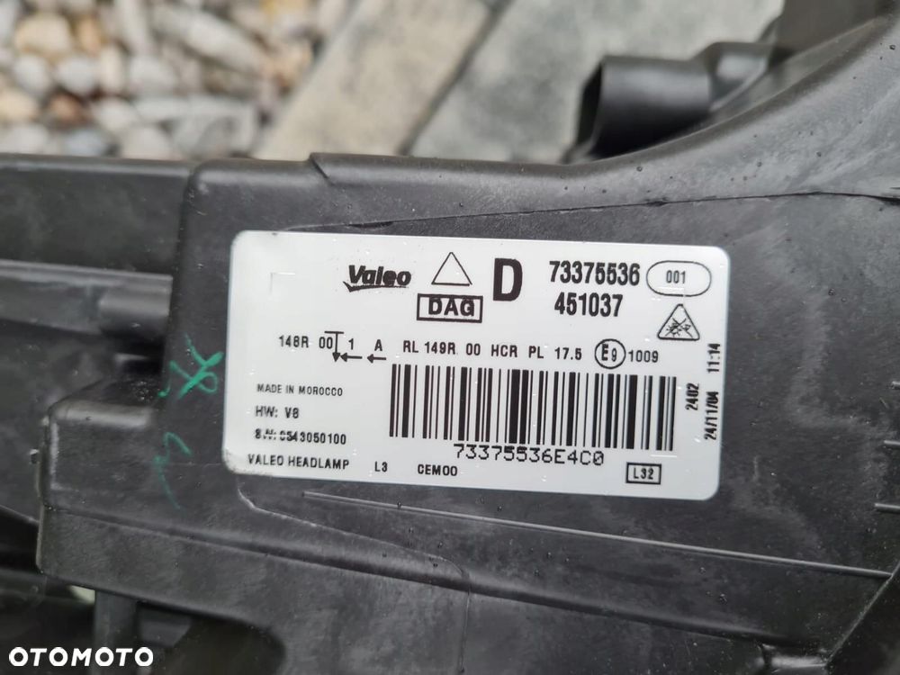 CITROEN C4 III Kompletna Lampa prawa przód Full Led Led Vision 73375536 - 12