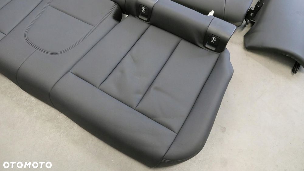 bmw x3 g01 tapicerka kanapa tylna leatherette czarna ekoskóra k8sw - 7