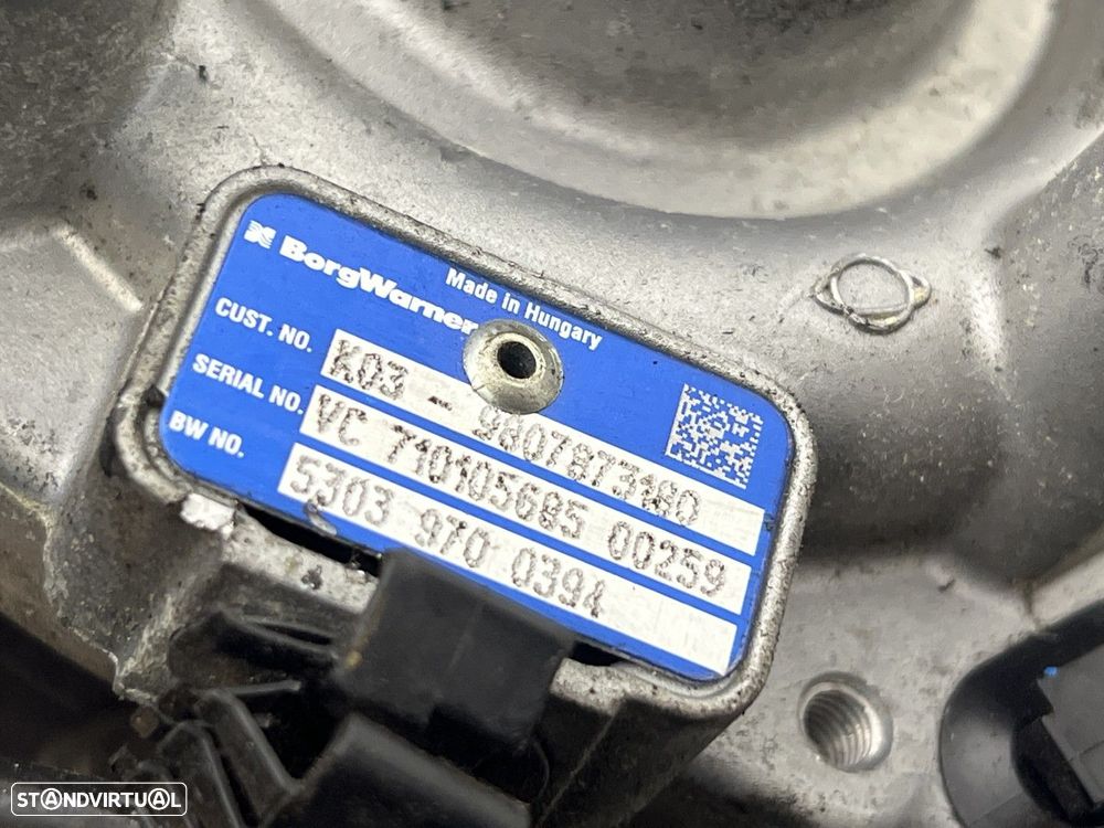 Turbo FORD KUGA II (DM2) 2.0 TDCi REF. 9807873180 MOTOR XRMA - 5