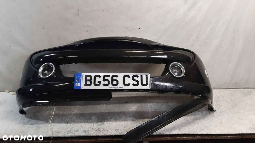 * ZDERZAK PRZÓD PRZEDNI PEUGEOT 207 URBAN MOVE EXL CZARNY HALOGENY - 2