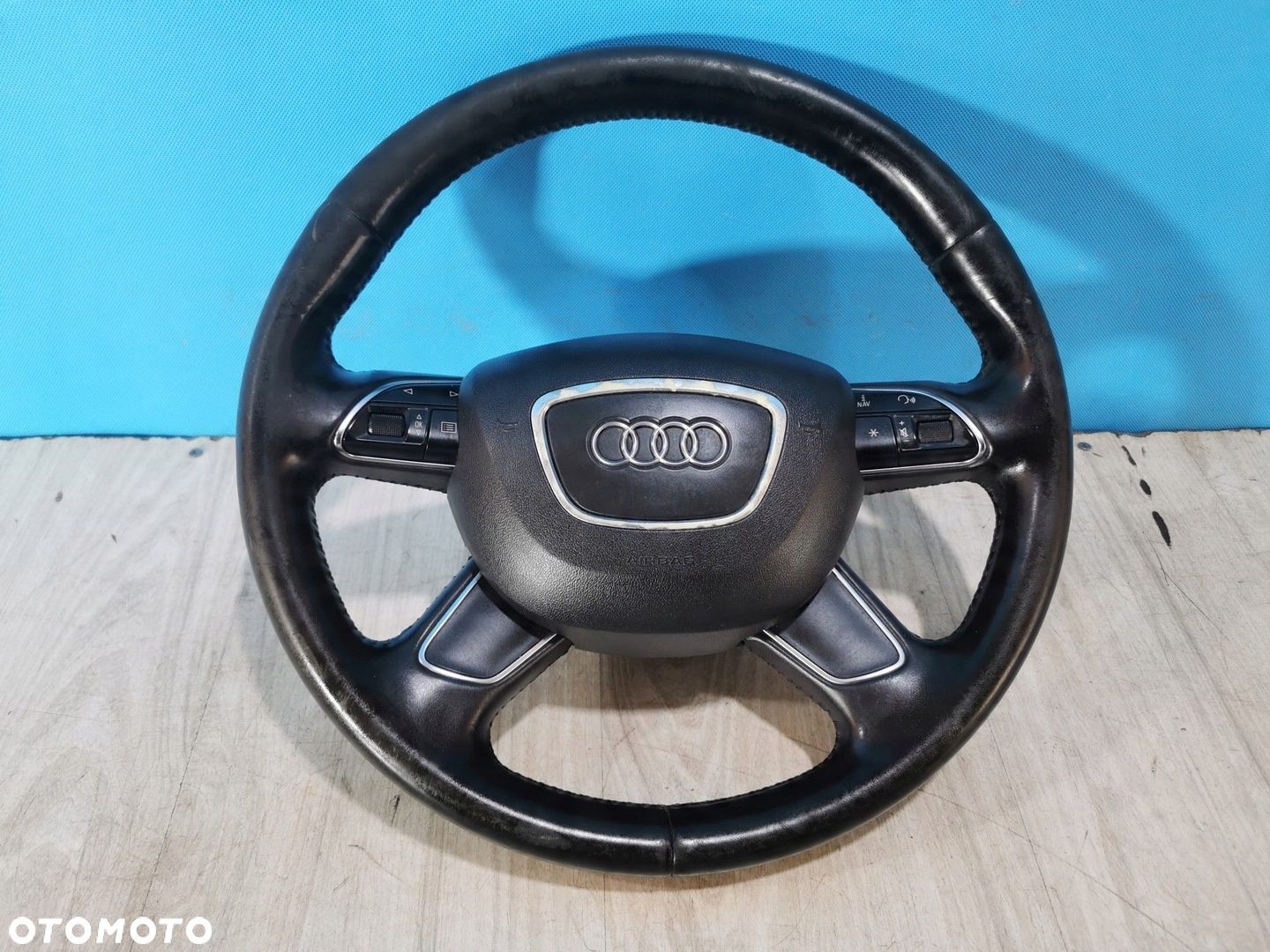 Audi A6 C7 11/18 kierownica poduszka kierowcy airbag - 1