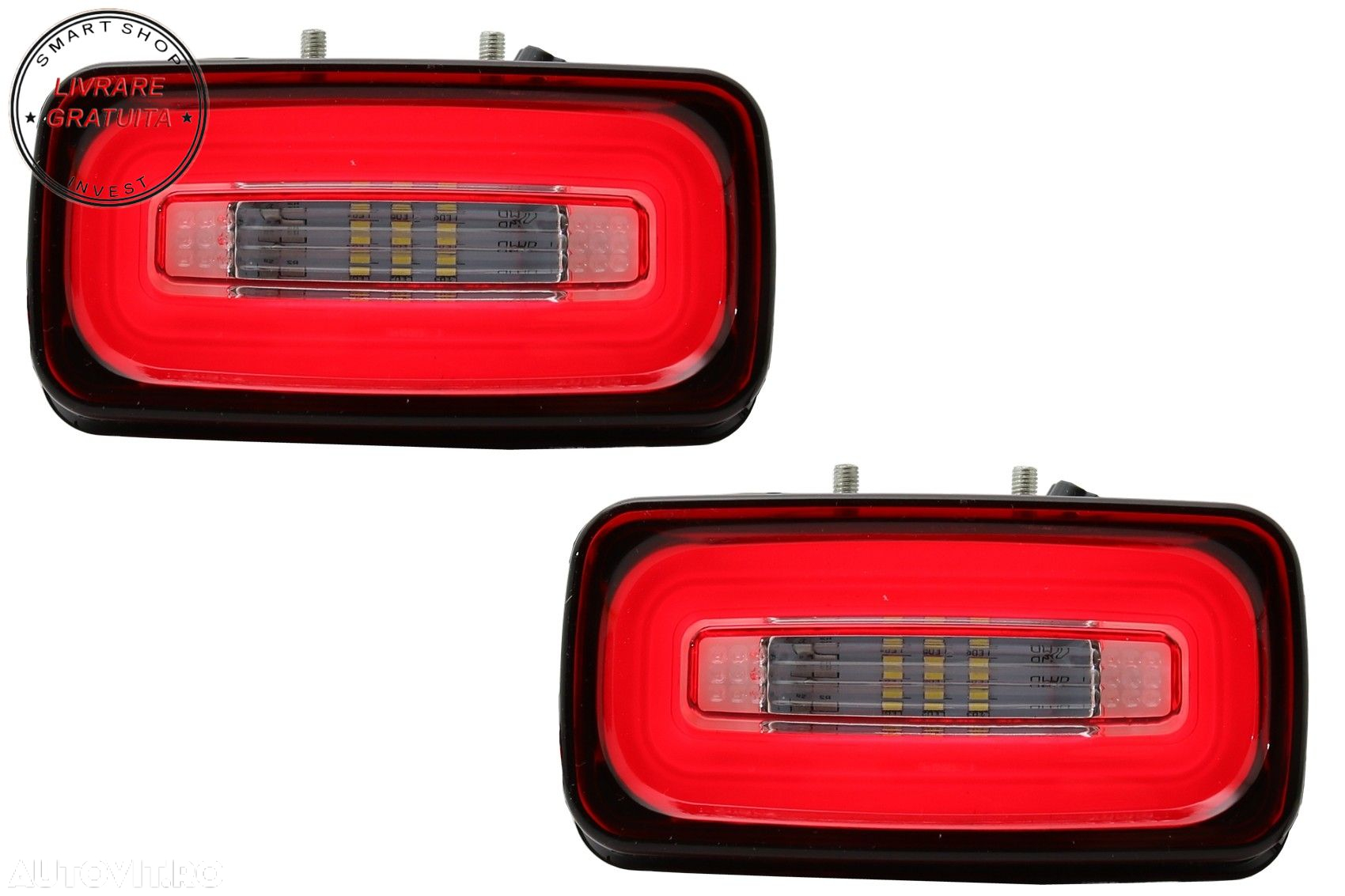 Lampa Ceata Full LED Mercedes G-Class W463 (1989-2015) Rosu Clar- livrare gratuita - 5