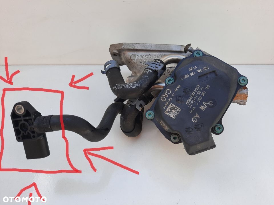 CZUJNIK CISNIENIA VW SEAT SKODA AUDI 1.6TDI 2.0TDI SLASK WYSYLKA VAT - 1