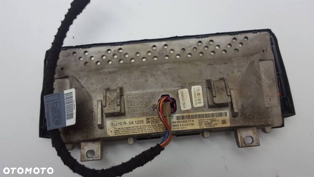WYŚWIETLACZ RADIA BMW 3 F30 F31 EU 682262601 - 2