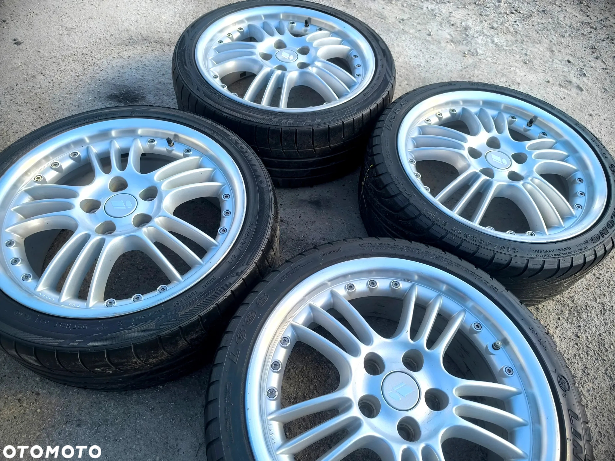 5x110 Felgi Aluminiowe Alufelgi 17 Koła IRMSCHER OPEL ASTRA H Vectra C Signum MERIVA B Zafira A B SAAB 9-3 9-5 900 II Legnica ALU-RAD - 4
