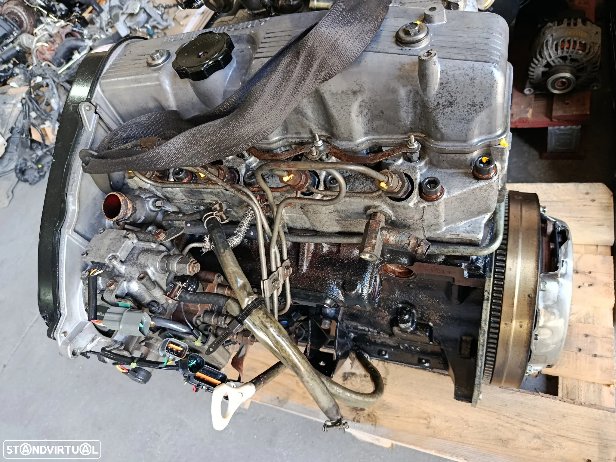 Motor Mitsubishi L200 2.5D REF: 4D56 (bomba elétrica) - 2