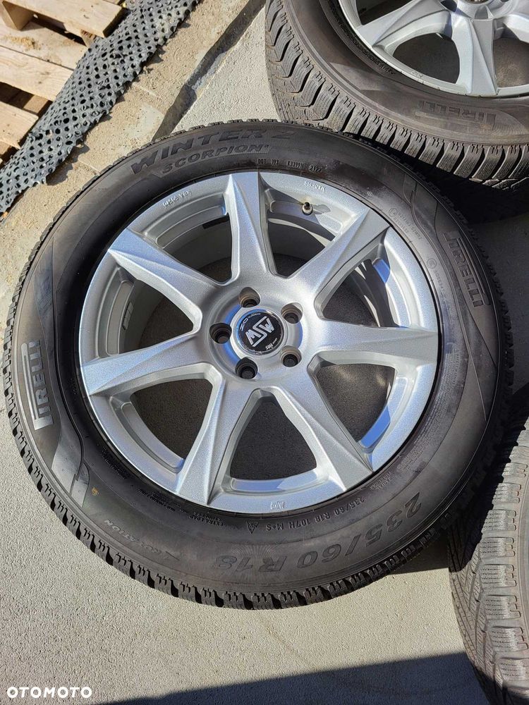 [k80] Koła zimowe 18 Cali 5x112 Pirelli 235/60/18 6mm 22r - 4