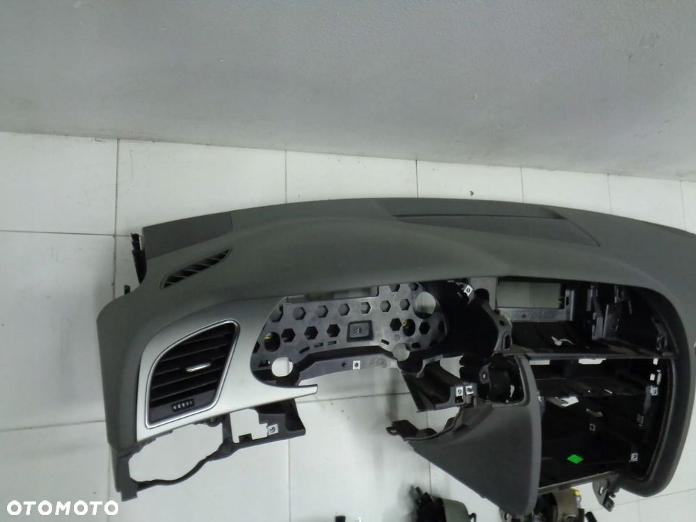 audi a4 b8 8k 08r-deska siwa poduszki airbag pasy komplet europa - 2