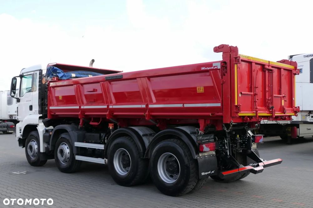 MAN TGS 35.460 / 8X4 / WYWROTKA 2 STR / BORDMATIC / MEILLER KIPPER / AUTOMAT / EURO 6 - 17