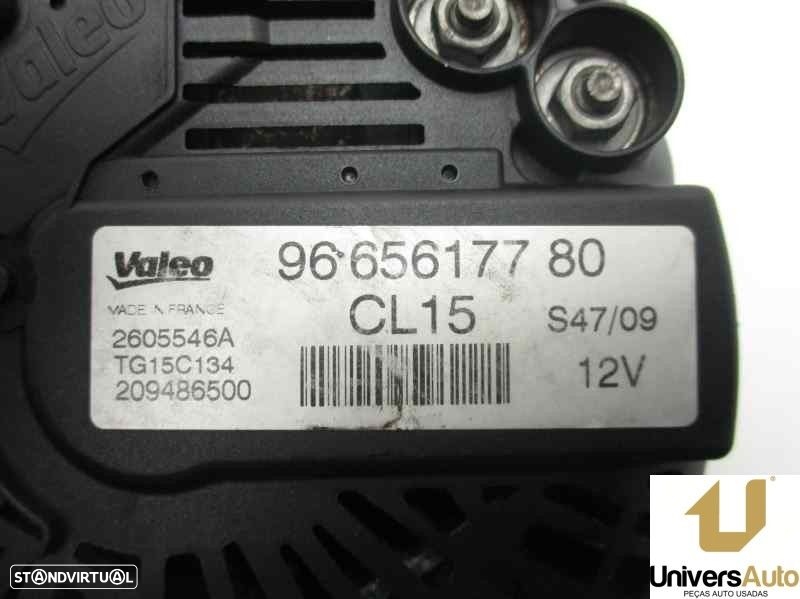 ALTERNADOR PEUGEOT 3008 LIMUSINA 2009 -9665617780 - 4