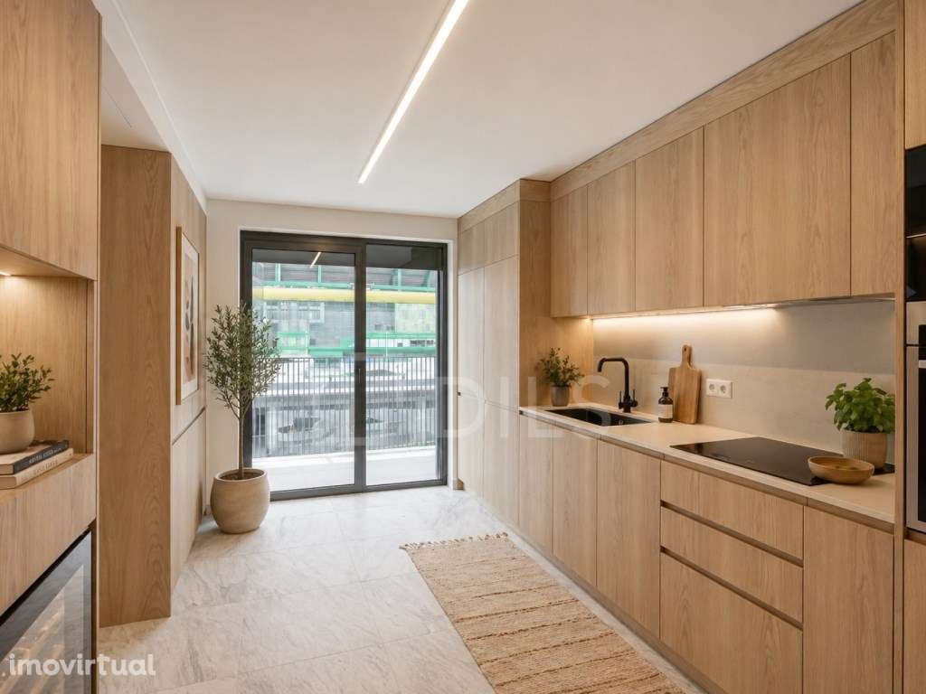 Apartamento T4 com varanda e estacionamento no Campo Grande - Grande imagem: 3/69