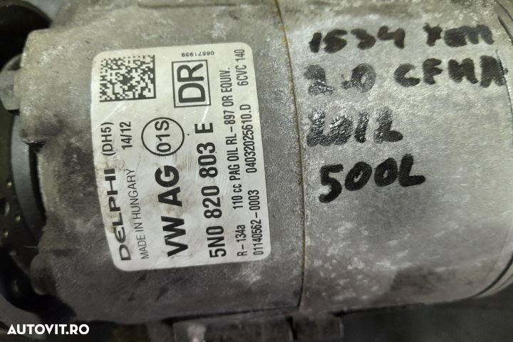 Compresor AC 5N0820803E 5N0820803E Skoda Yeti 1 [2009 - 2014] Crossov - 3