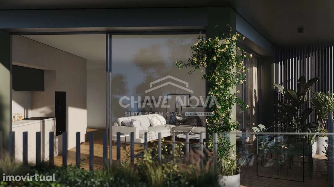 Apartamento T1 Novo c/ Lugar de Garagem em Santa Marinha (Coimbrões) - Grande imagem: 4/20