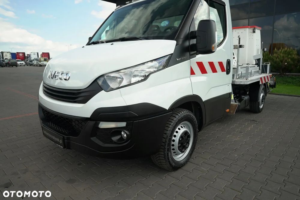 Iveco DAILY 35-140 / ZWYŻKA / PODNOŚNIK KOSZOWY FRANCE ELEVATEUR 141 TLE / 4 PODPORY / MANUAL / 2018 R - 18