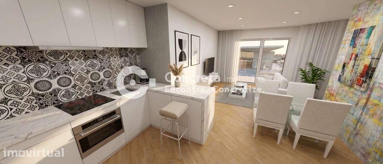 Apartamento T1 no centro de Barcelos - Grande imagem: 5/14