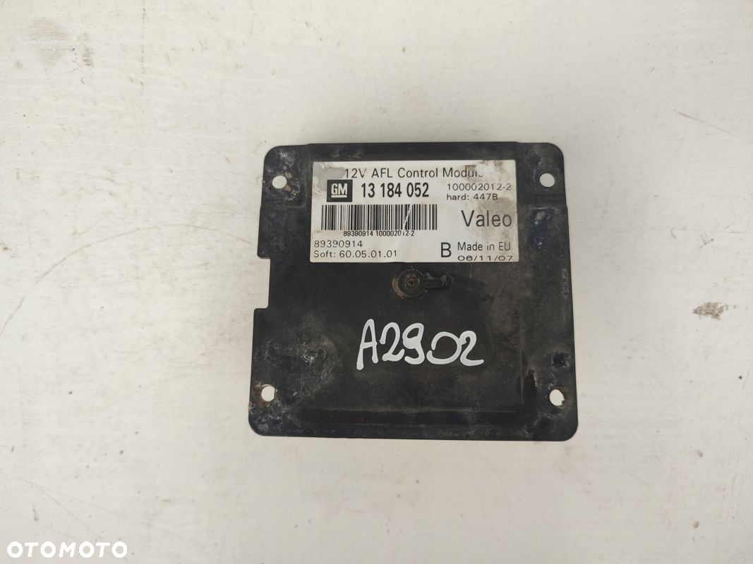 Moduł sterownik skrętu lampy OPEL VECTRA C LIFT 13184052 EUROPA - 1