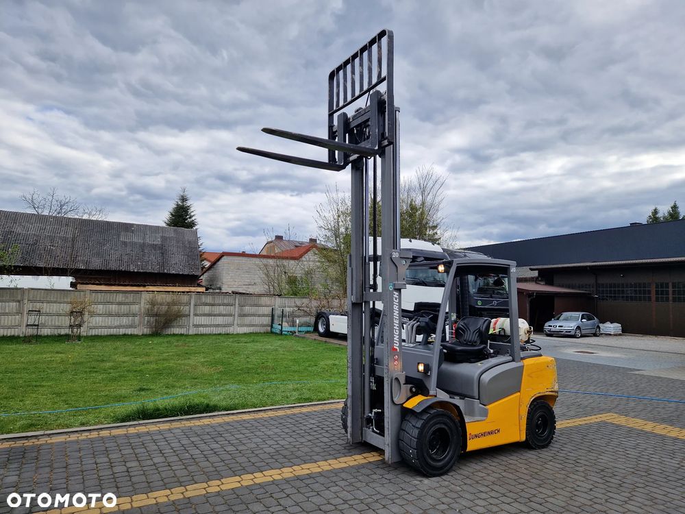 Jungheinrich TFG 430 / LPG / Udźwig  3 tony / Duplex /  Przesuw Boczny / 2020 r. - 13