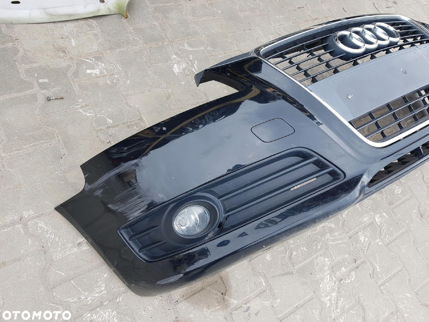 AUDI A3 8P LIFT 08-12r ZDERZAK PRZÓD GRILL LY9B - 5