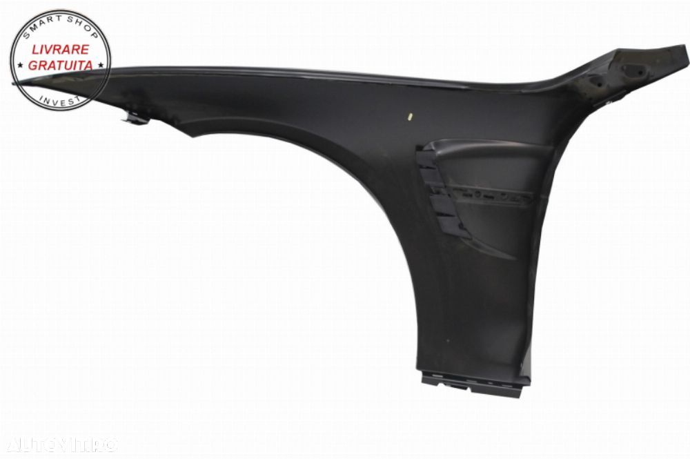 Pachet Exterior Complet cu Aripi Laterale Negre BMW Seria 4 F32 F33 Coupe Cabrio (- livrare gratuita - 14