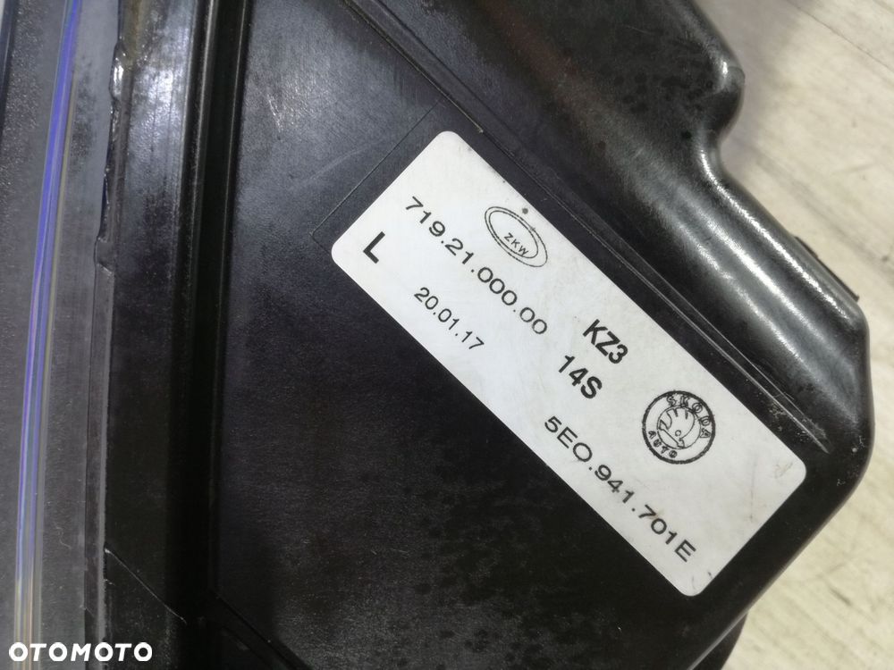 skoda octavia iii 3 5e halogen lampa przeciwmgielna prawa 5e0941701 - 3