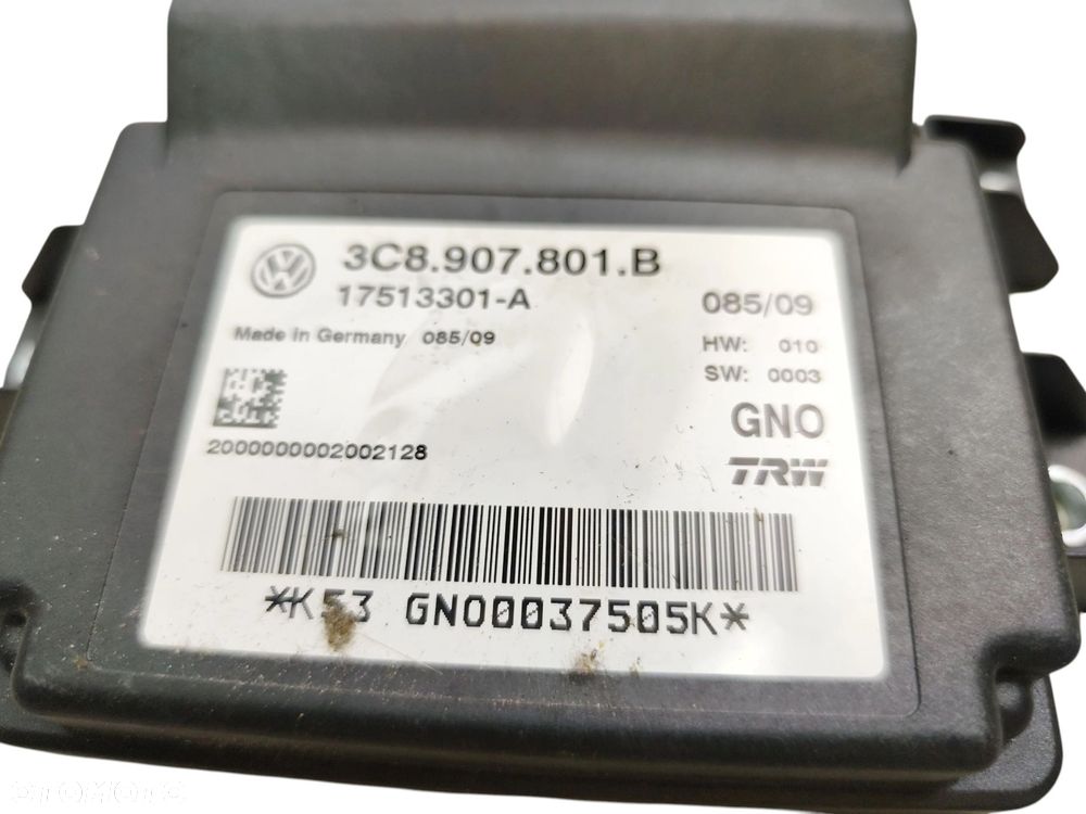 MODUŁ HAMULCA RĘCZNEGO VOLKSWAGEN PASSAT CC B6 (2008-2011) 2.0 TDI 140KM 3C8907801 - 4