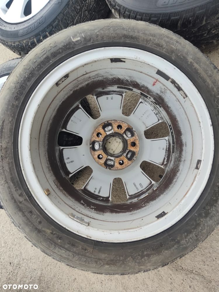 5x112 Alufelgi Felgi Aluminiowe Oryginalne 16 Koła Zimowe Zima AUDI A3 8V 8P A4 B5 B6 B7 B8 B9 A6 C5 C6 C7 4G0 Q2 Q3 VW SEAT SKODA Legnica ALU-RAD Mercedes 6mm 205/55 - 14