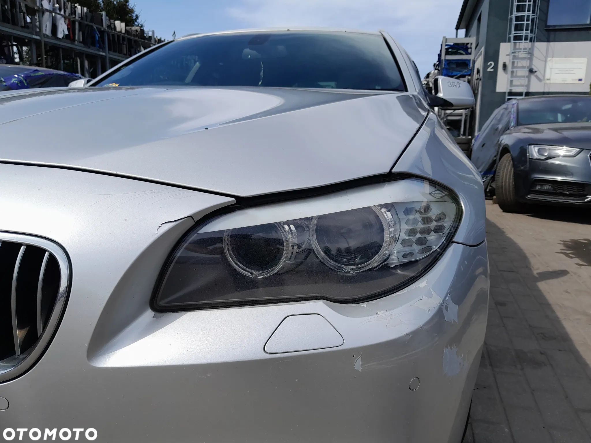 BMW F11 F10 LAMPA REFLEKTOR LEWA PRZEDNIA LEWY PRZÓD BI XENON LED - 1