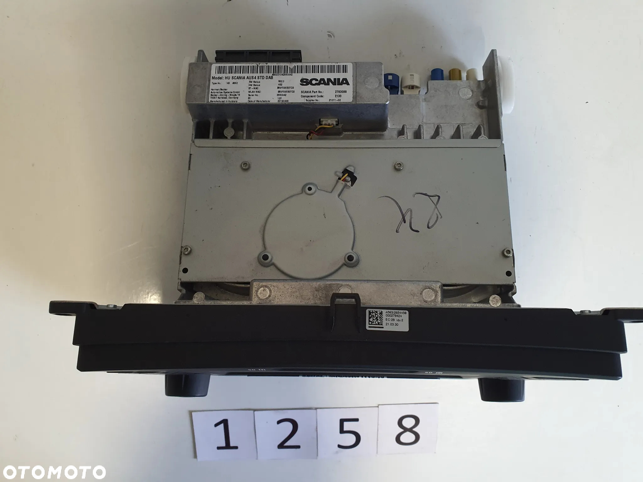 Radio nawigacja R S Scania 2783088 AUS4 - 6
