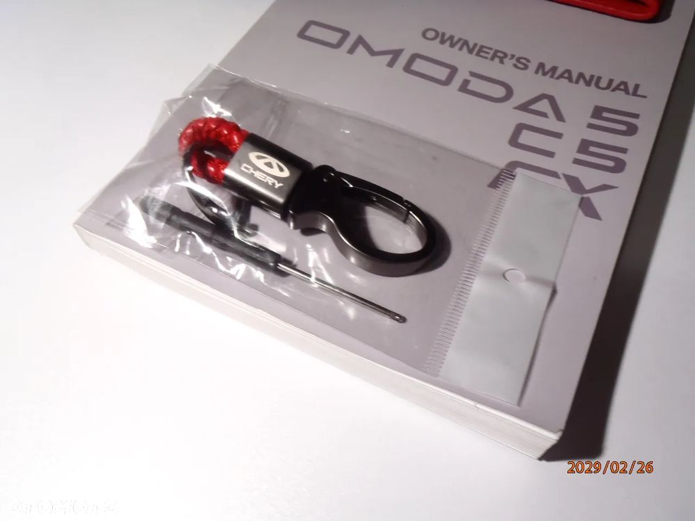 etui silkon gumowe pokrowiec zabezpieczenie breloczek do kluczy zawieszka na pilota OMODA 5 CHERY C5 Omoda & Jaecoo 7 - 30