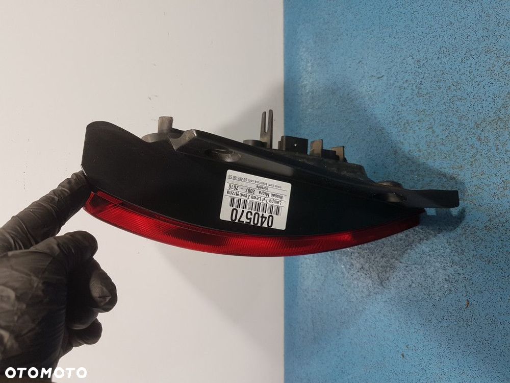 NISSAN MICRA K12C LIFT LAMPA TYŁ LEWA ZEWNĘTRZNA - 2