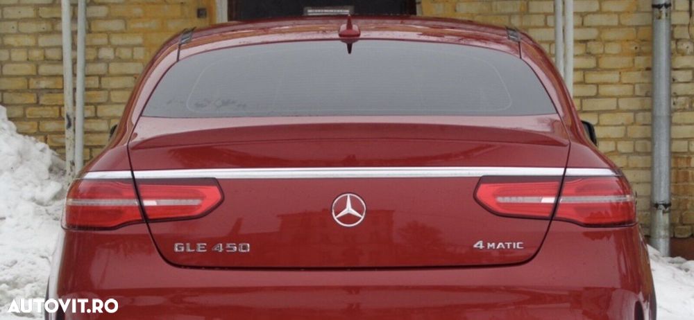 Eleron portbagaj pentru Mercedes GLE Coupe C292 X292 2015-2018 model AMG plastic abs vopsit profesional Diamond White Pearl Obsidian Black Hyacinthrot ⭐️⭐️⭐️⭐️⭐️ - 2