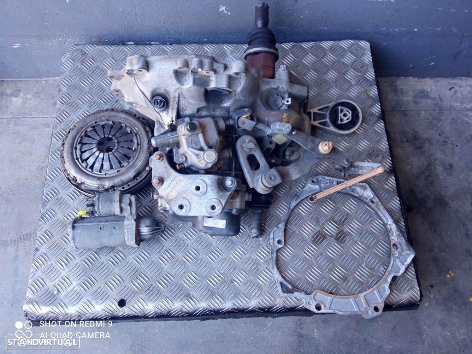 Kit conversão caixa Opel Corsa 1.3 CDTI 22 estrias para 14 REF: W374 (Tampa plástico) - 4