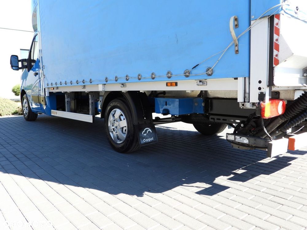 Renault MASTER PLANDEKA WINDA 8 PALET WEBASTO TEMPOMAT LEDY PNEUMATYKA KLIMATYZACJA  165KM - 18