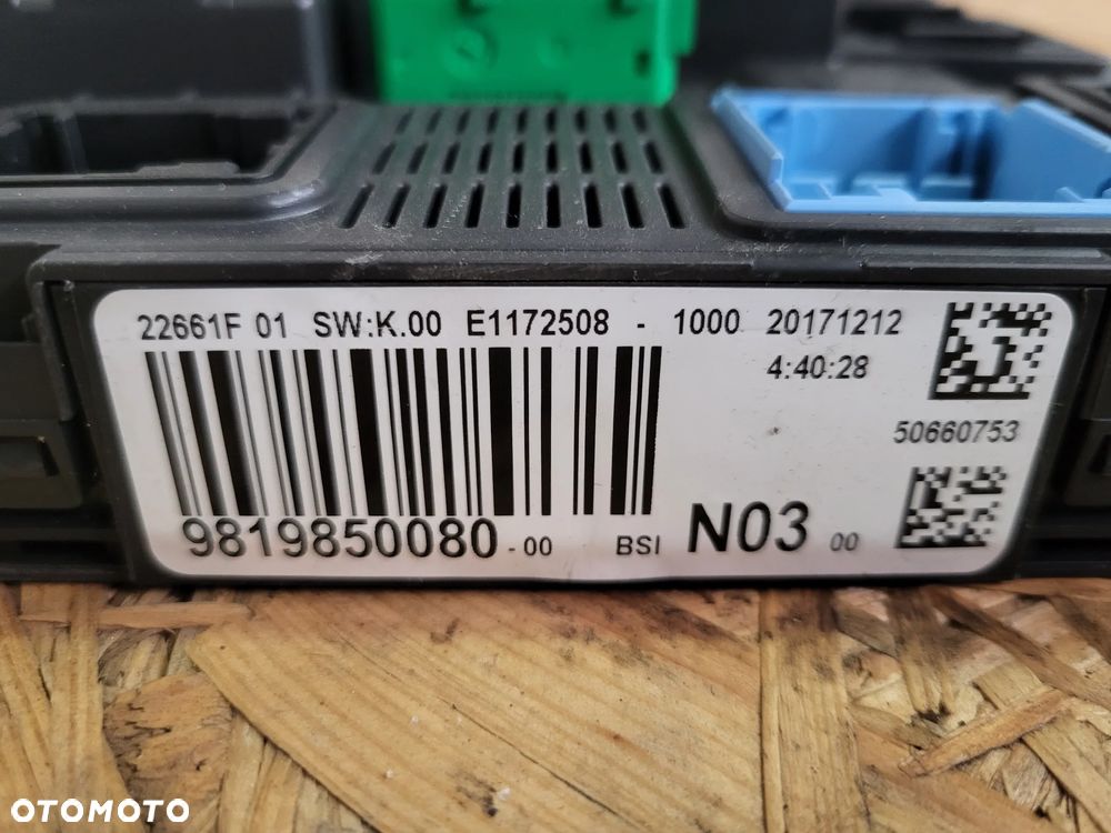 Moduł sterownik BSI Peugeot 2008 LIFT - 3