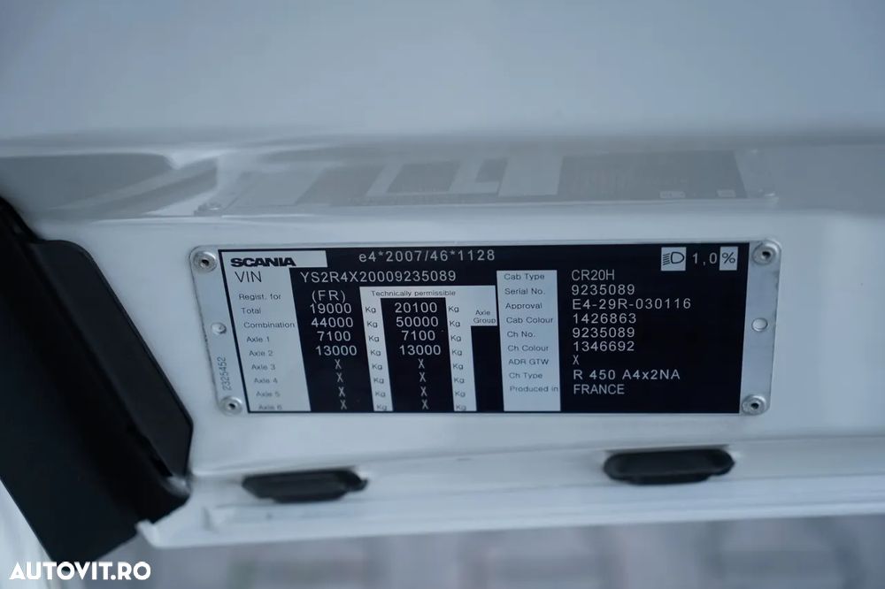 Scania R 450 / RETARDER / I-PARK COOL / - 36